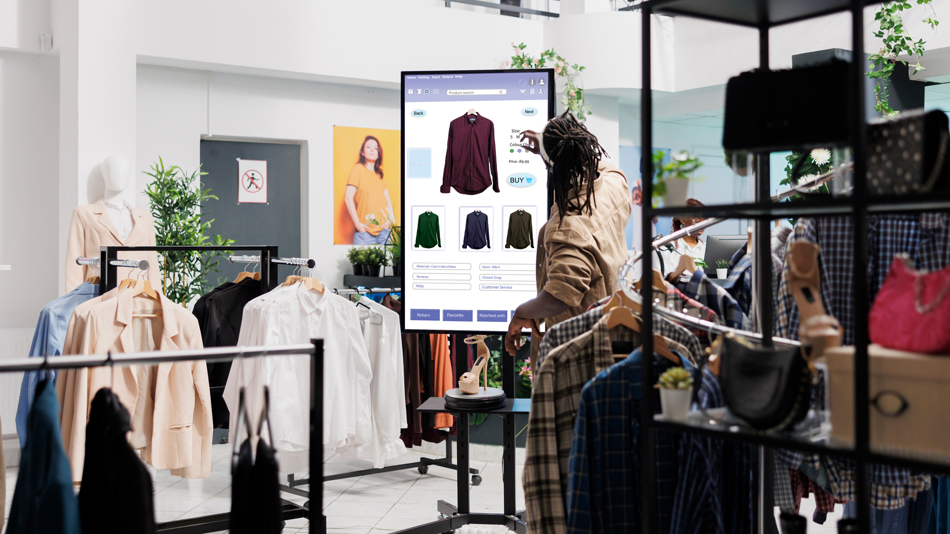 LED Display Panel in Action